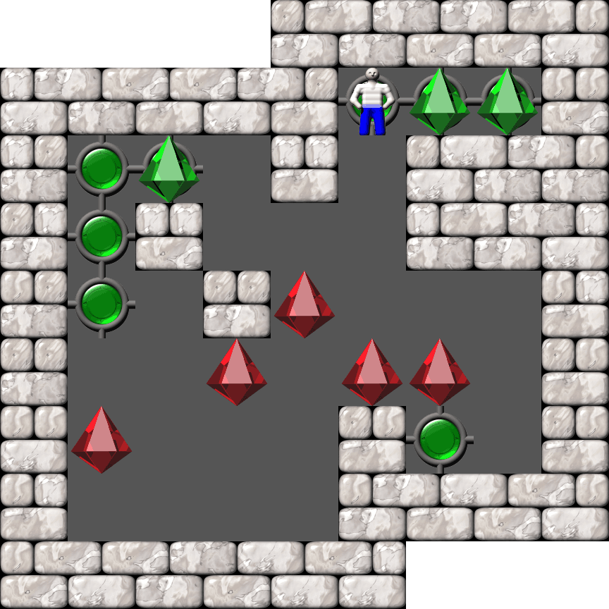 Sokoban Ionic Catalysts level 25